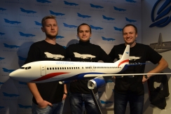 Выставочные модели самолетов в Минске
