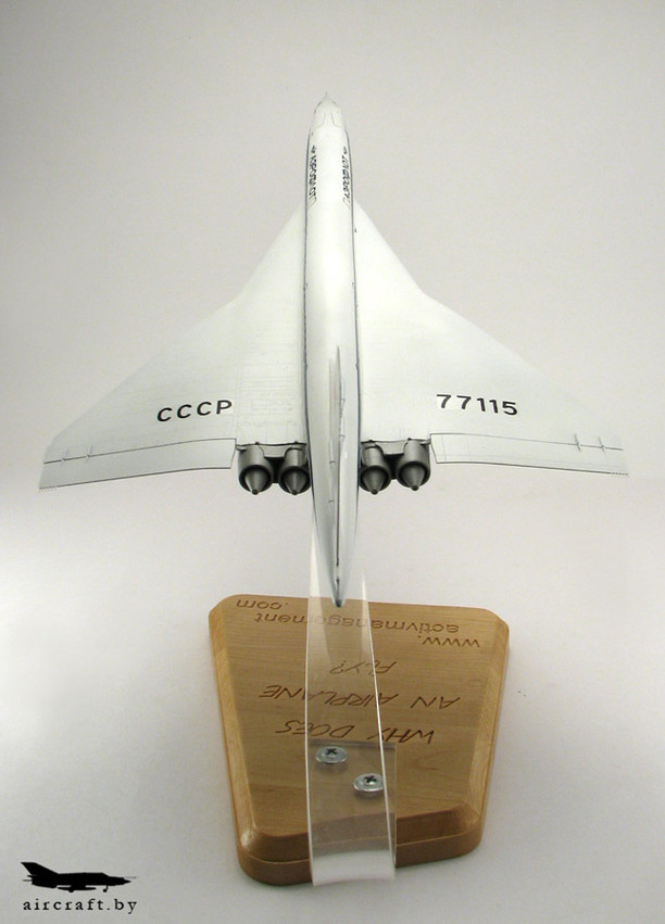 Модель самолета Ту-144Д в Минске