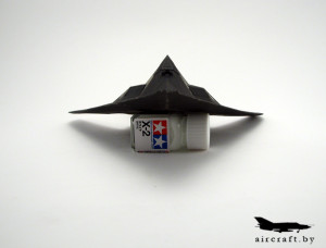 Модель F-117 в масштабе 1:72