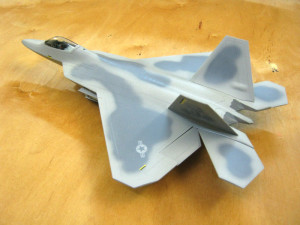 Модель самолёта F-22