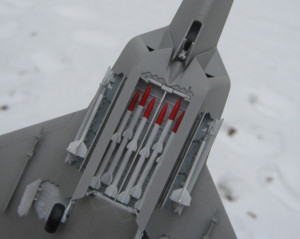 Модель самолёта F-22
