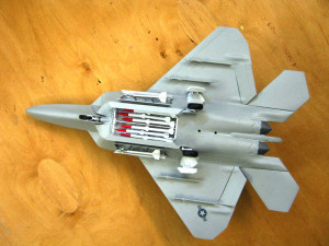 Модель самолёта F-22