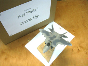 Модель самолёта F-22