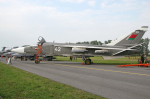 Модель самолета Су-24